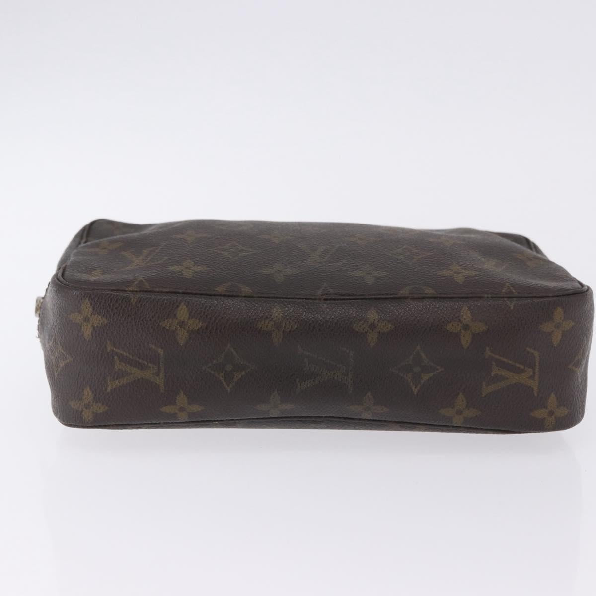 LOUIS VUITTON Monogram Trousse Toilette 23 Clutch Bag M47524 LV Auth 199867