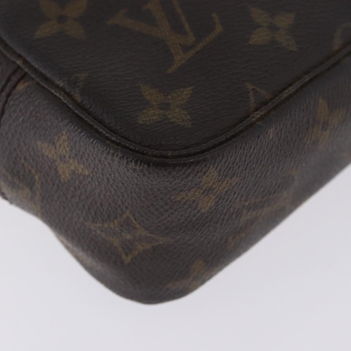 LOUIS VUITTON Monogram Trousse Toilette 23 Clutch Bag M47524 LV Auth 199867