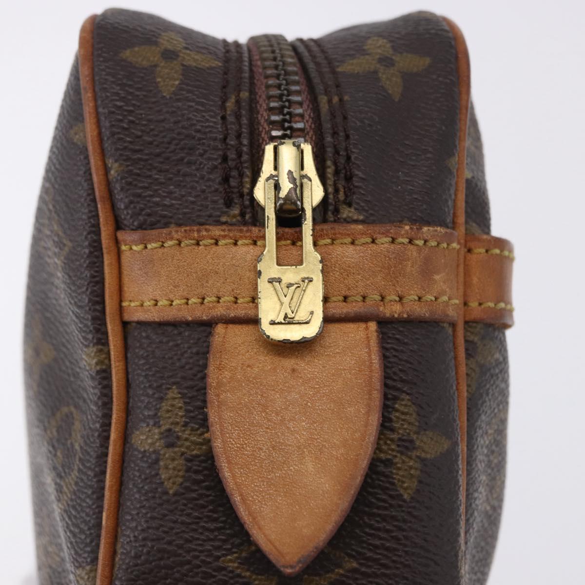 LOUIS VUITTON Monogram Compiegne 28 Clutch Bag M51845 LV Auth 199868