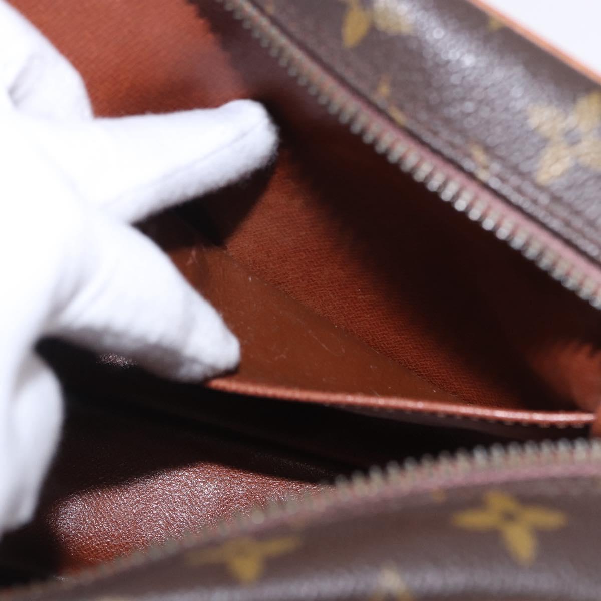 LOUIS VUITTON Monogram Compiegne 28 Clutch Bag M51845 LV Auth 199868