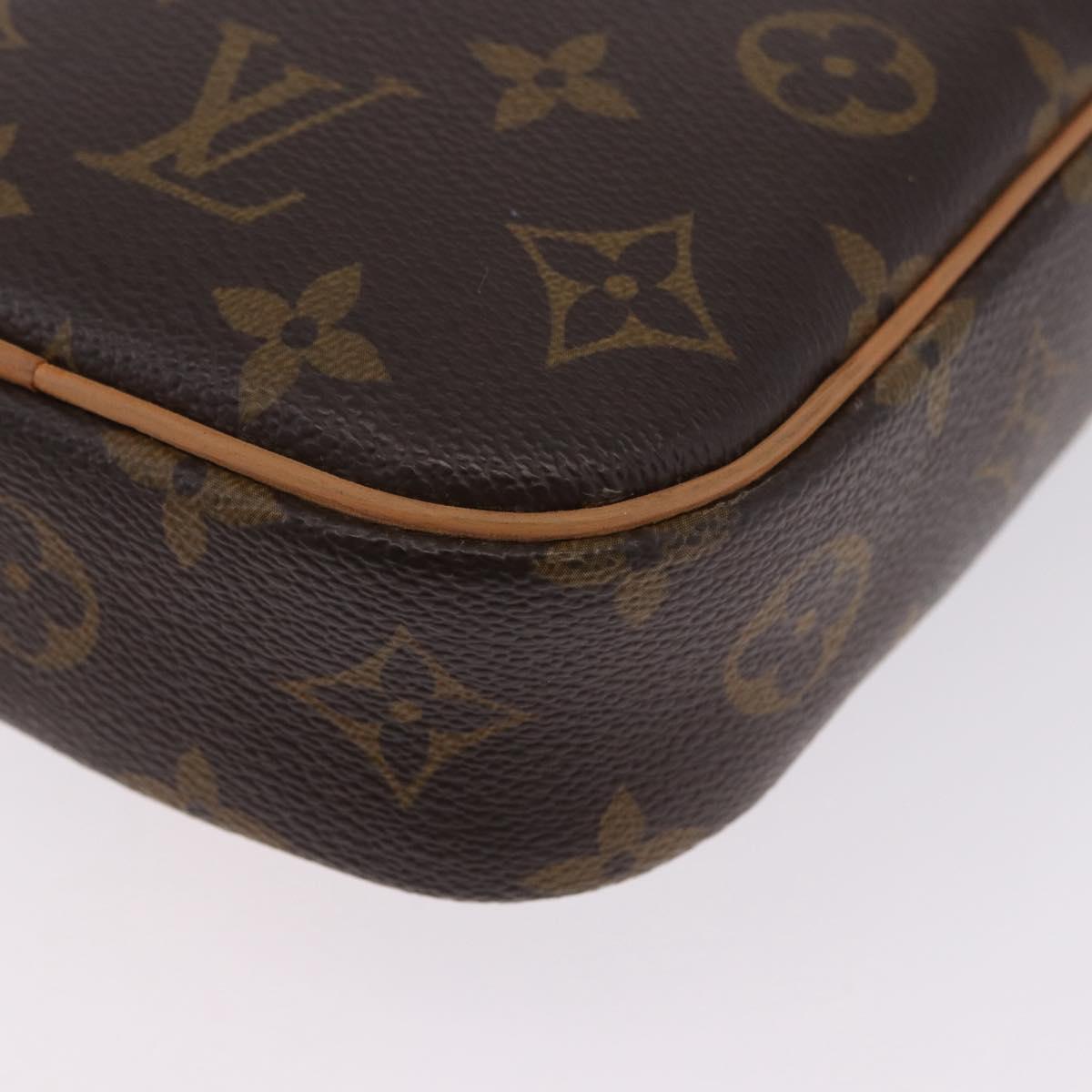 LOUIS VUITTON Monogram Pochette Gange Shoulder Bag M51870 LV Auth 199869A