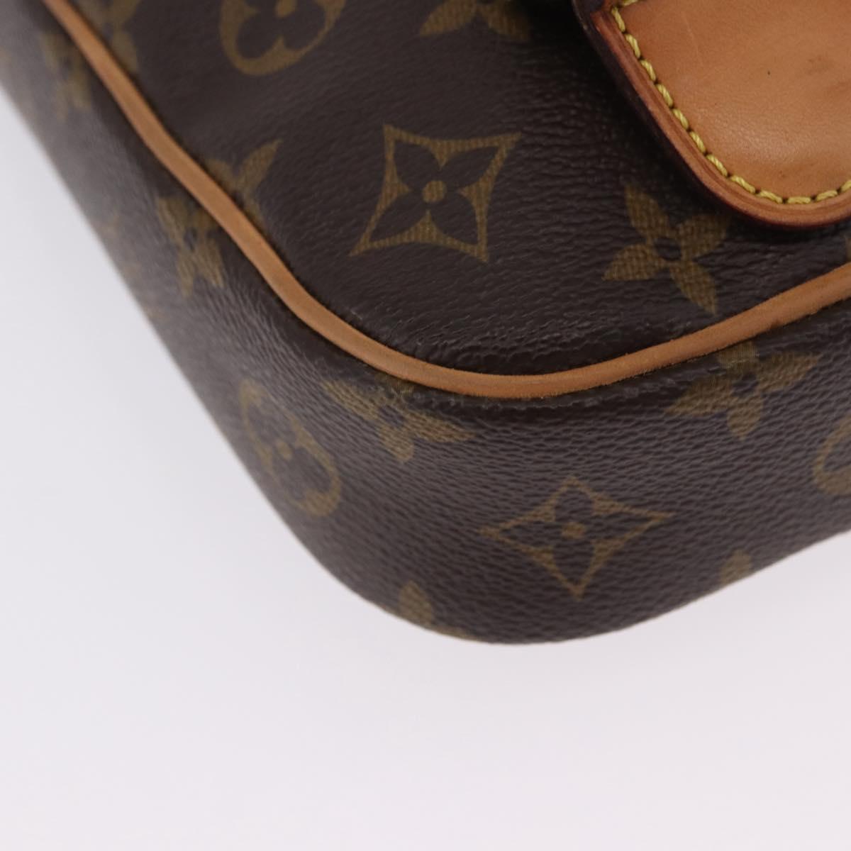 LOUIS VUITTON Monogram Pochette Gange Shoulder Bag M51870 LV Auth 199869A