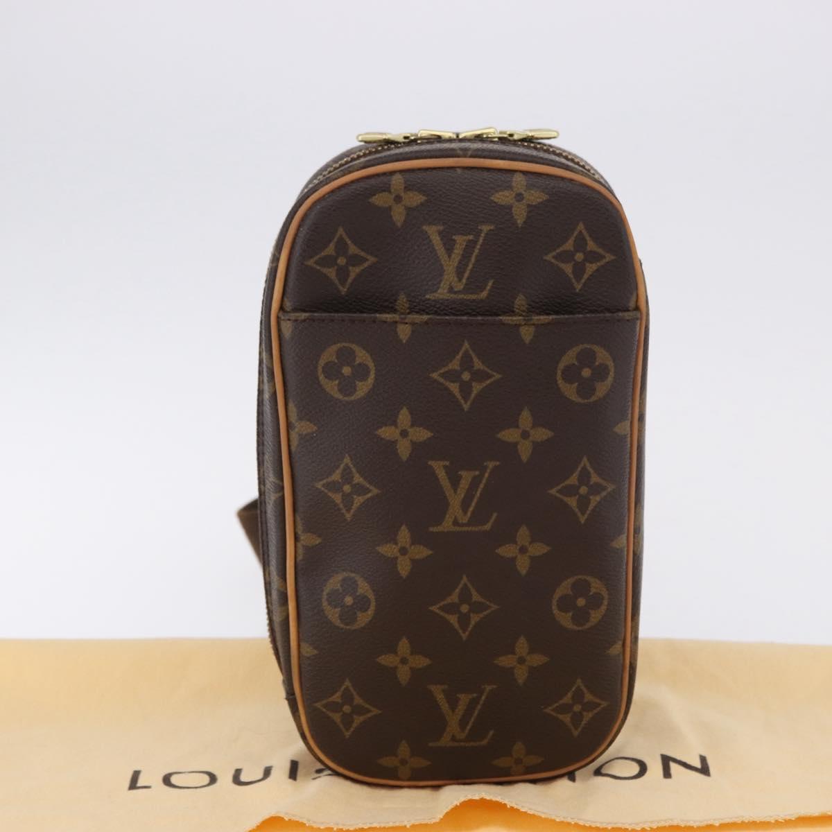 LOUIS VUITTON Monogram Pochette Gange Shoulder Bag M51870 LV Auth 199869A