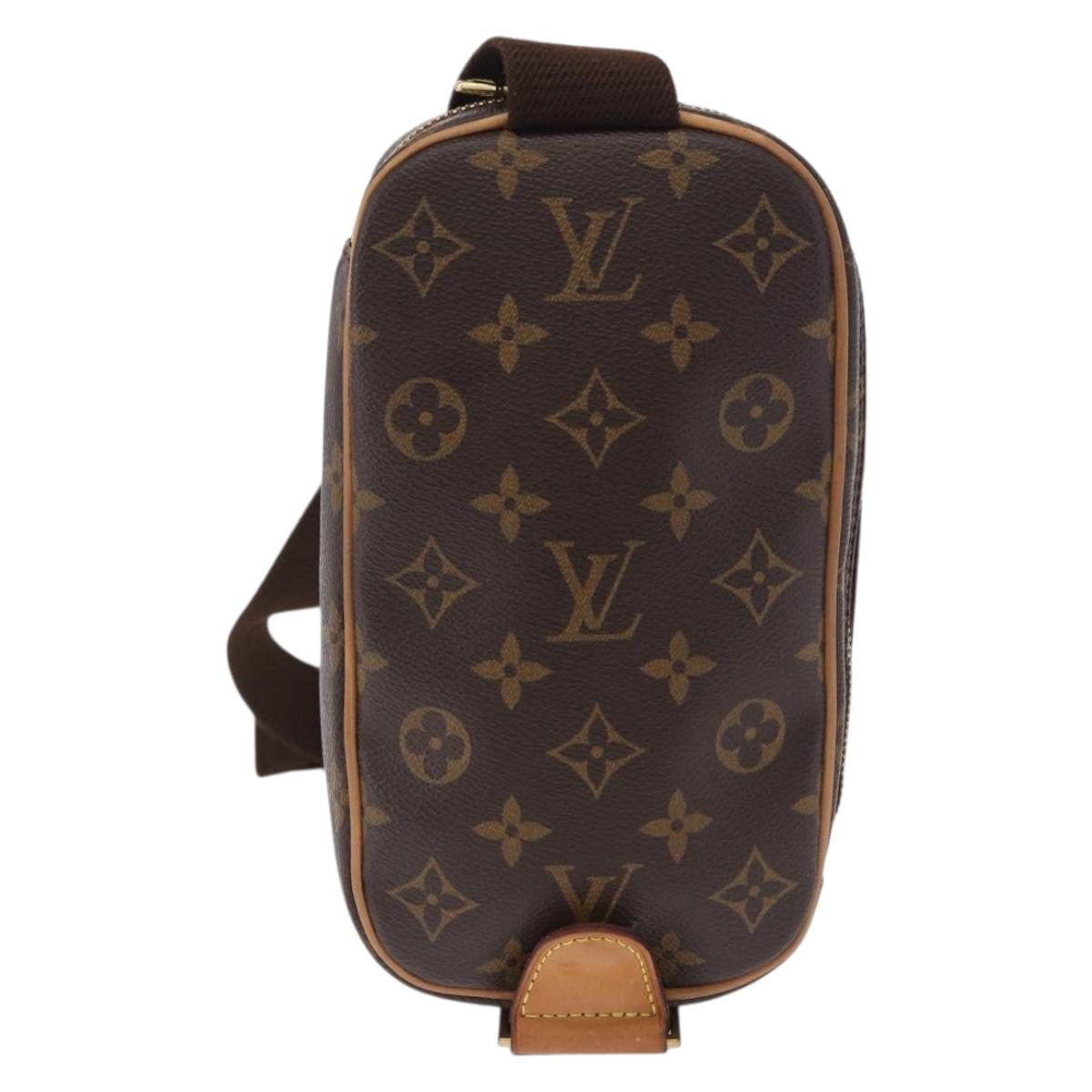 LOUIS VUITTON Monogram Pochette Gange Shoulder Bag M51870 LV Auth 199869A