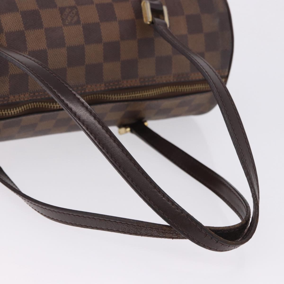 LOUIS VUITTON Damier Ebene Papillon 30 Hand Bag N51303 LV Auth 199884
