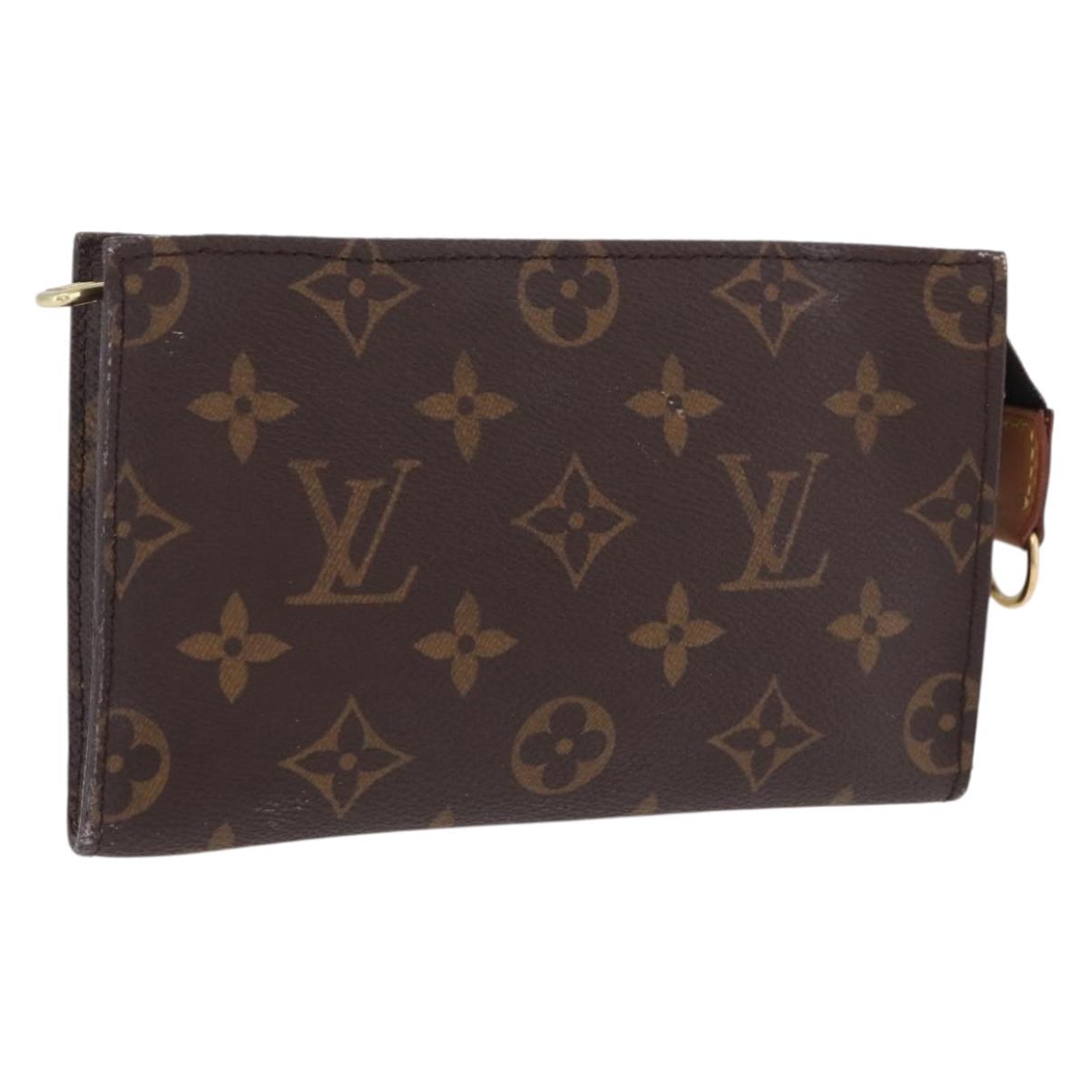 LOUIS VUITTON Monogram Bucket PM Accessory Pouch LV Auth 199888