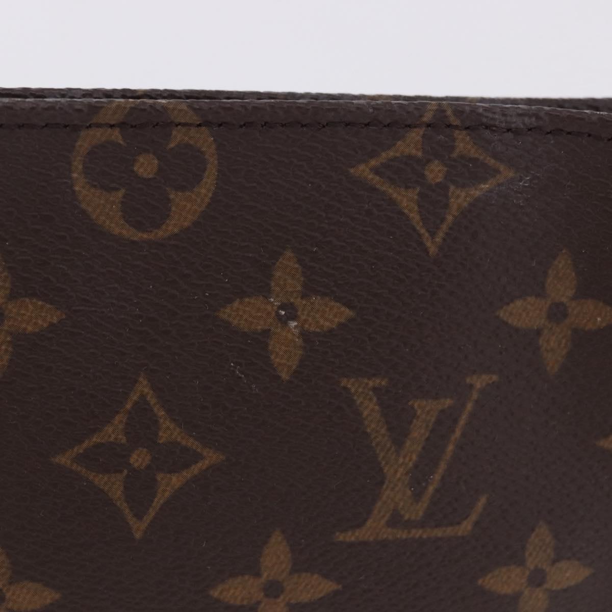 LOUIS VUITTON Monogram Bucket PM Accessory Pouch LV Auth 199888