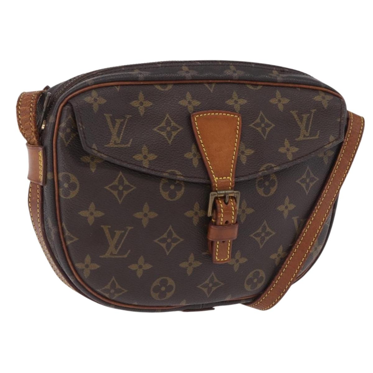 LOUIS VUITTON Monogram Jeune Fille MM Shoulder Bag M51226 LV Auth 199889