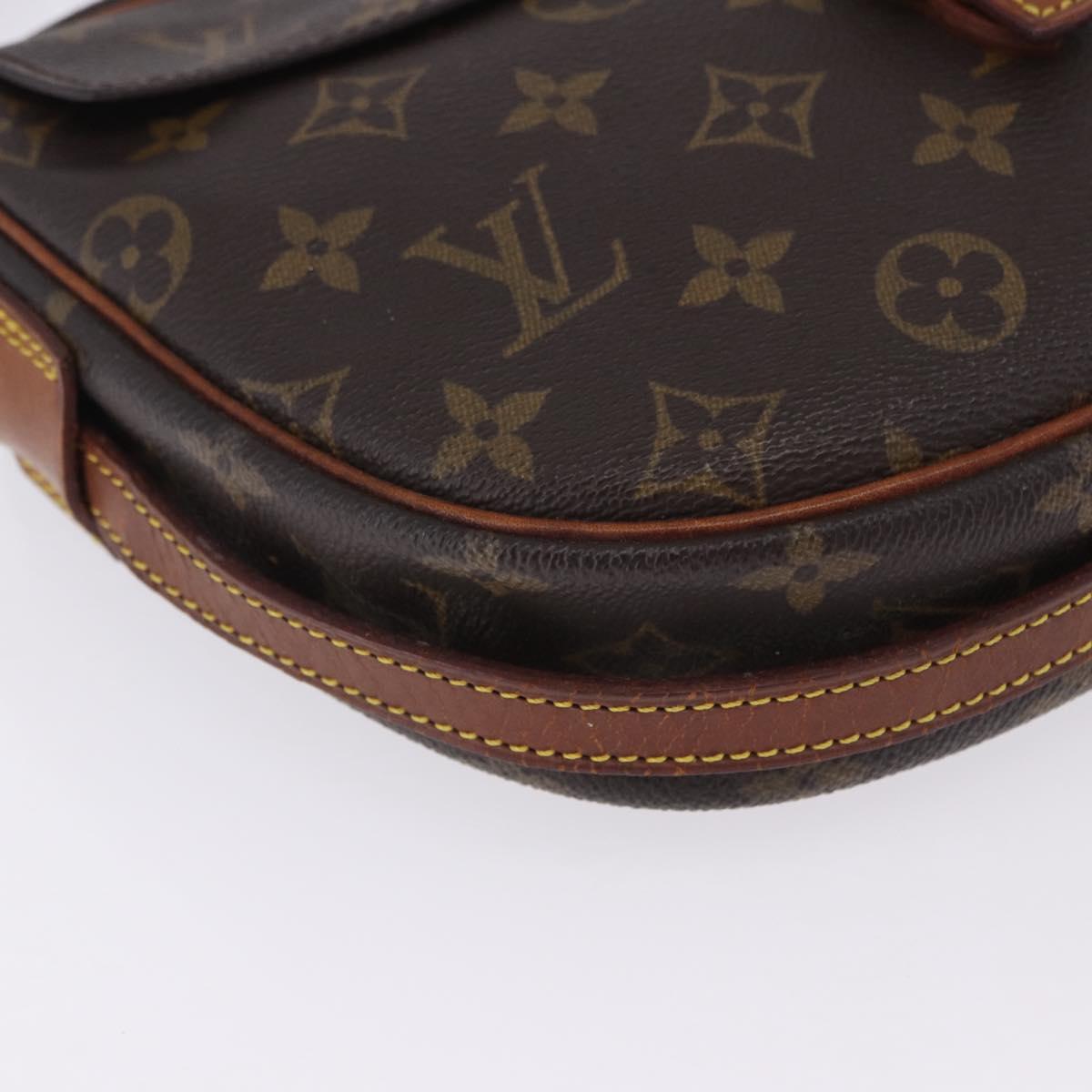 LOUIS VUITTON Monogram Jeune Fille MM Shoulder Bag M51226 LV Auth 199889