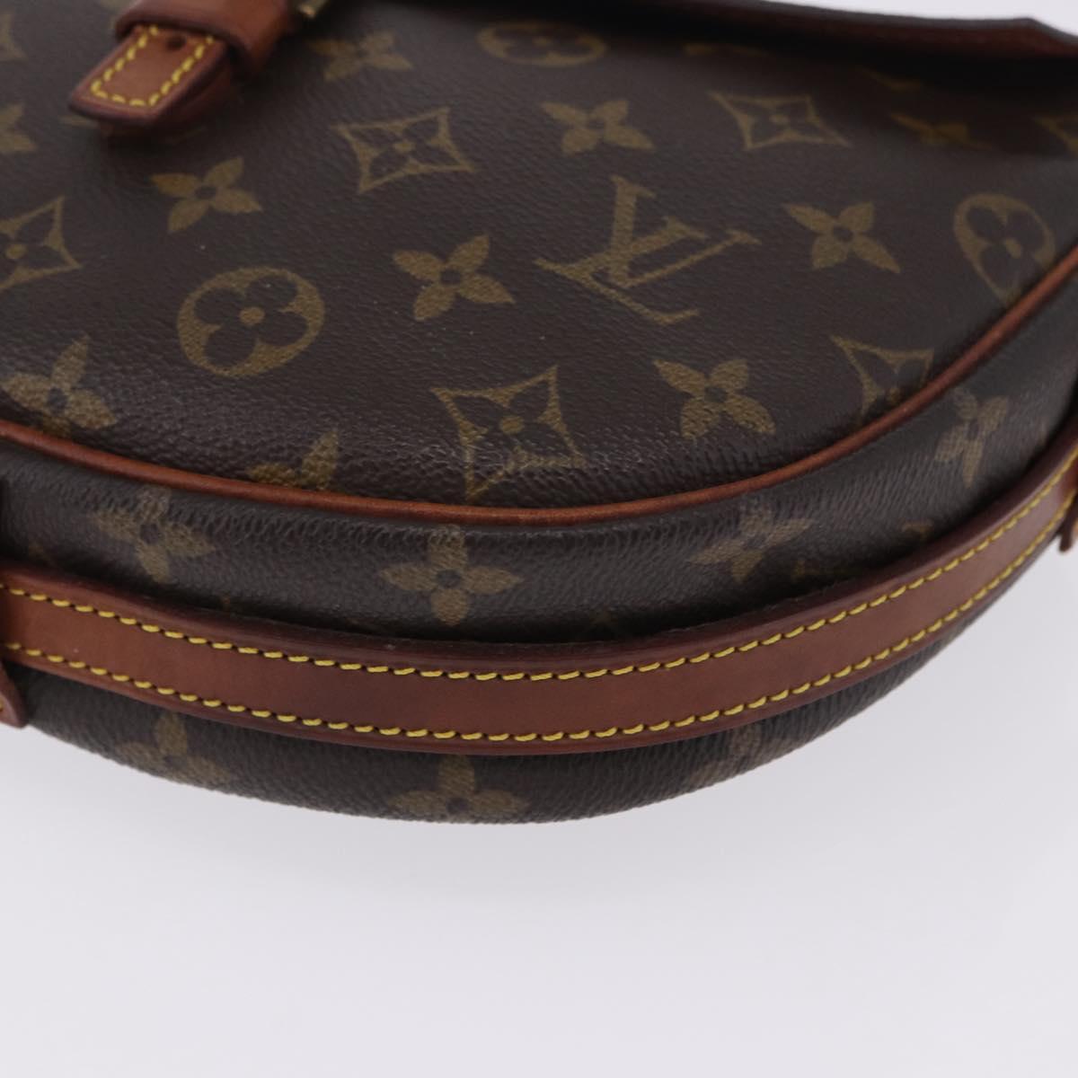 LOUIS VUITTON Monogram Jeune Fille MM Shoulder Bag M51226 LV Auth 199889