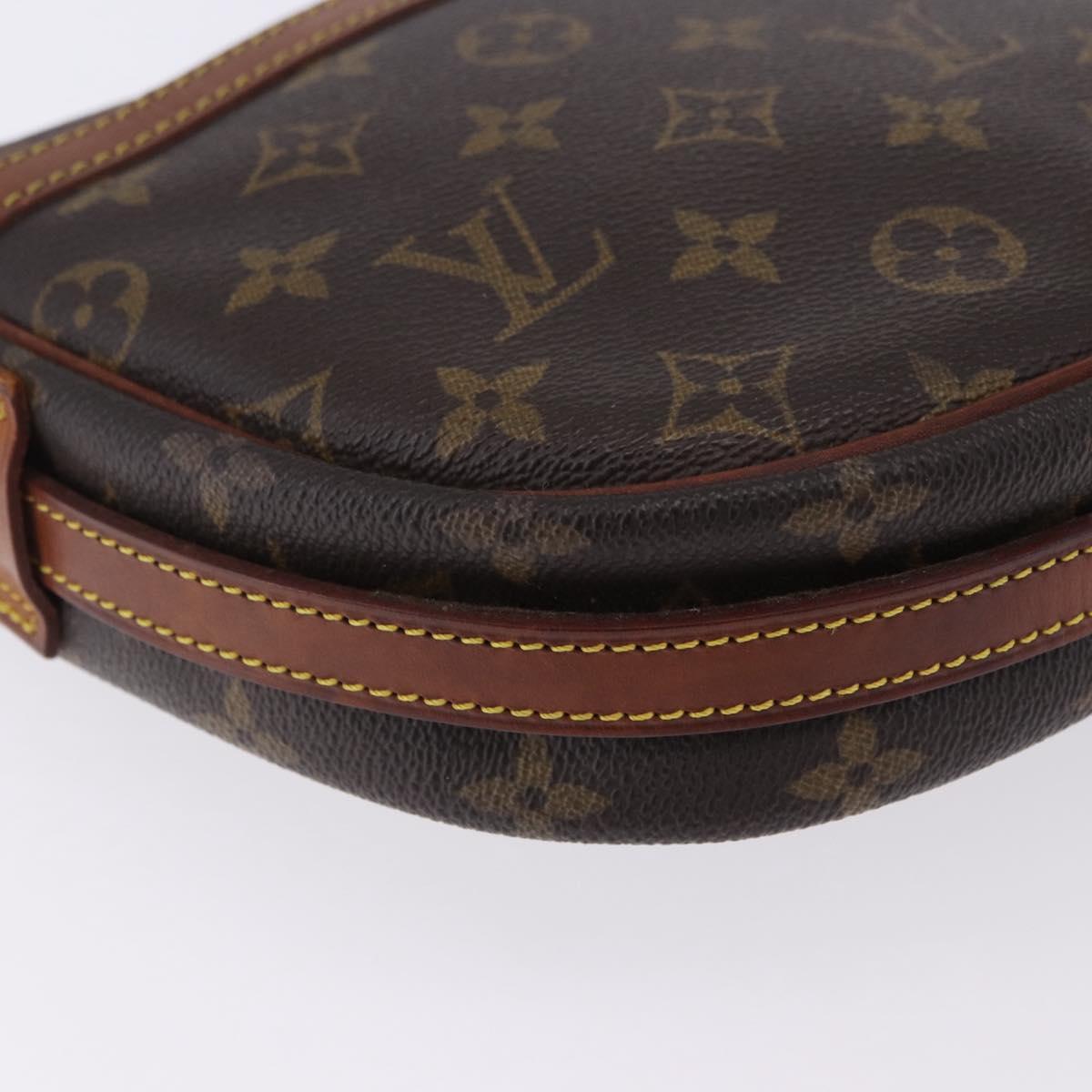 LOUIS VUITTON Monogram Jeune Fille MM Shoulder Bag M51226 LV Auth 199889