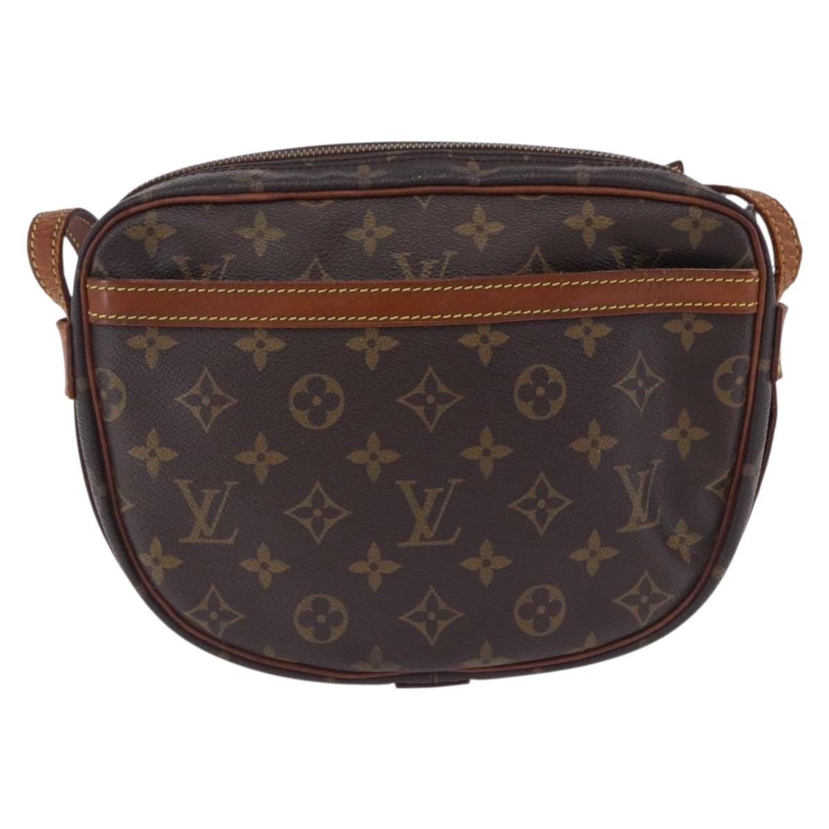 LOUIS VUITTON Monogram Jeune Fille MM Shoulder Bag M51226 LV Auth 199889