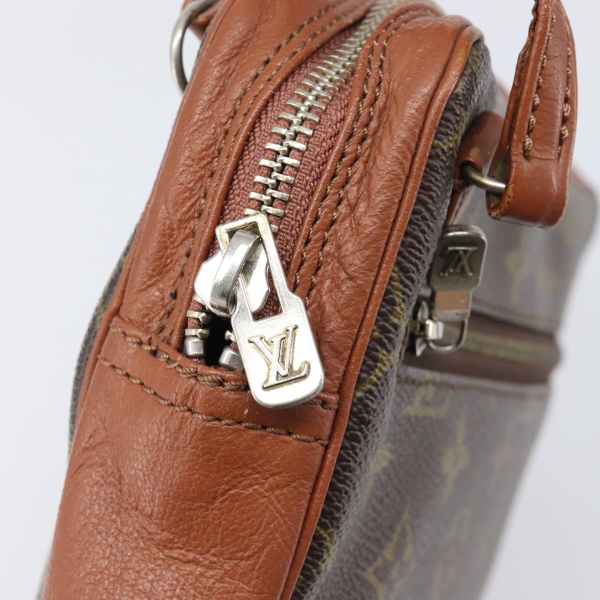 LOUIS VUITTON Monogram Sac Sports Clutch Bag LV Auth 199891A