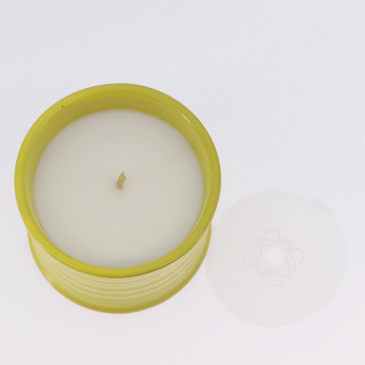 LOEWE Honeysuckle Candle Pottery Yellow Auth 199893V
