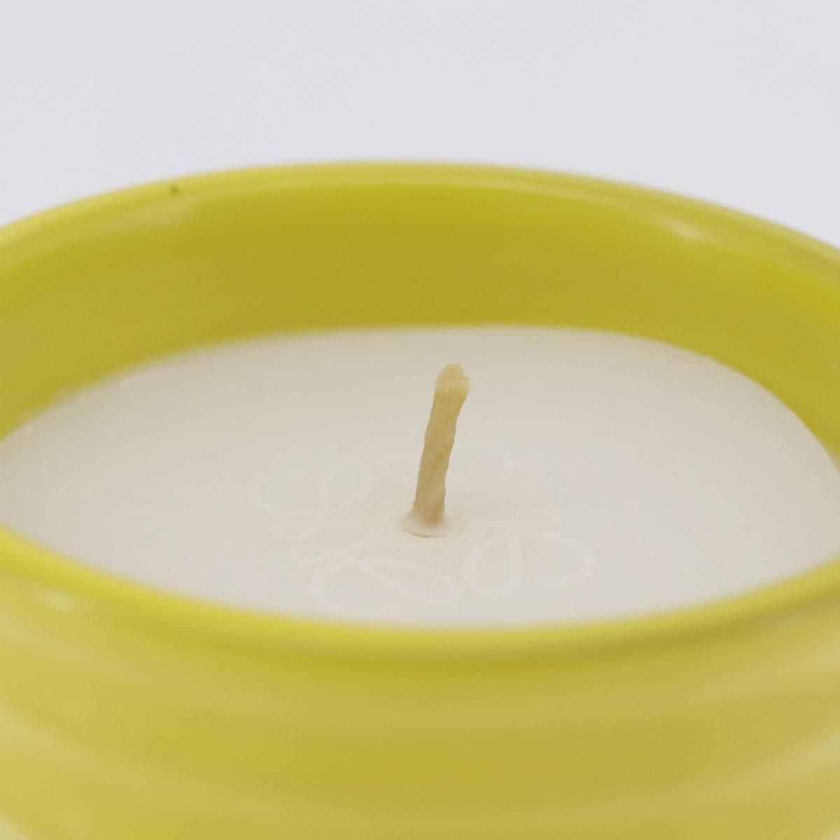 LOEWE Honeysuckle Candle Pottery Yellow Auth 199893V