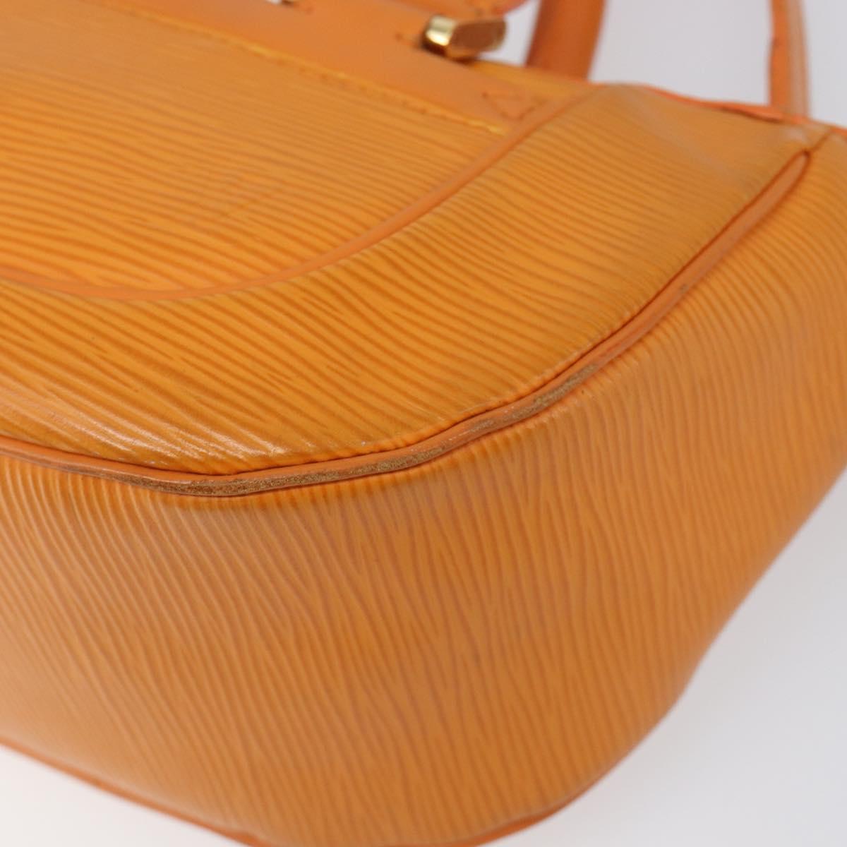 LOUIS VUITTON Epi Danura PM Bag 2way Orange Mandarin M5891H LV Auth 199900A