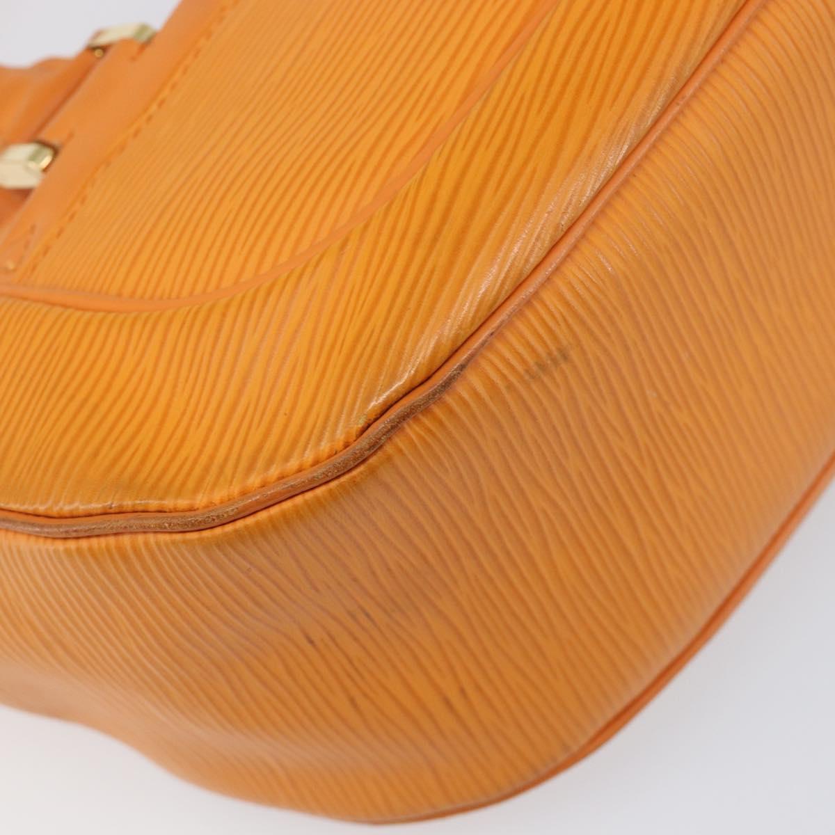 LOUIS VUITTON Epi Danura PM Bag 2way Orange Mandarin M5891H LV Auth 199900A