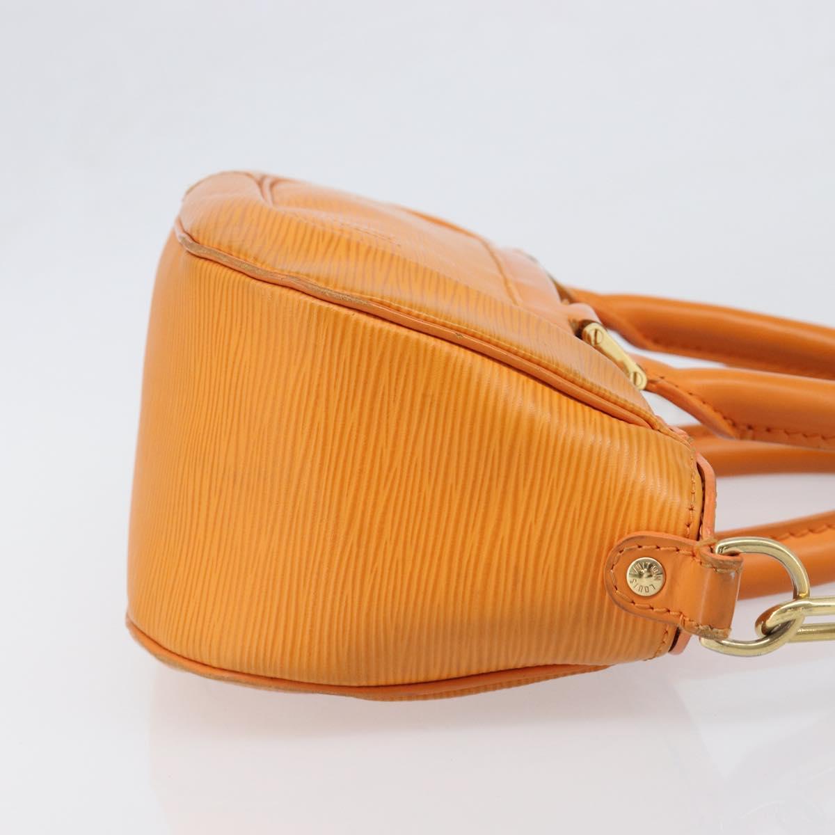LOUIS VUITTON Epi Danura PM Bag 2way Orange Mandarin M5891H LV Auth 199900A