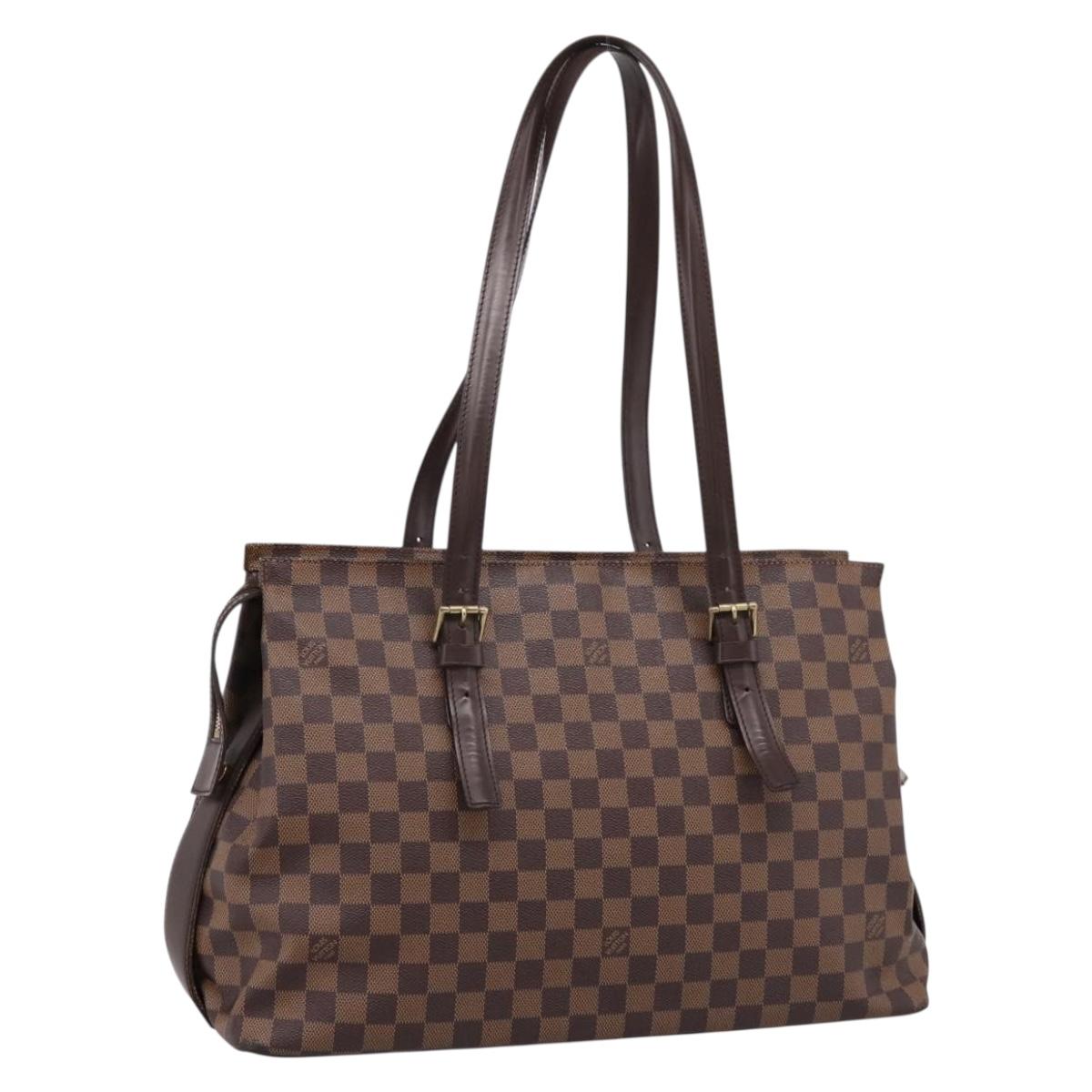 LOUIS VUITTON Damier Ebene Chelsea Tote Bag N51119 LV Auth 199901A