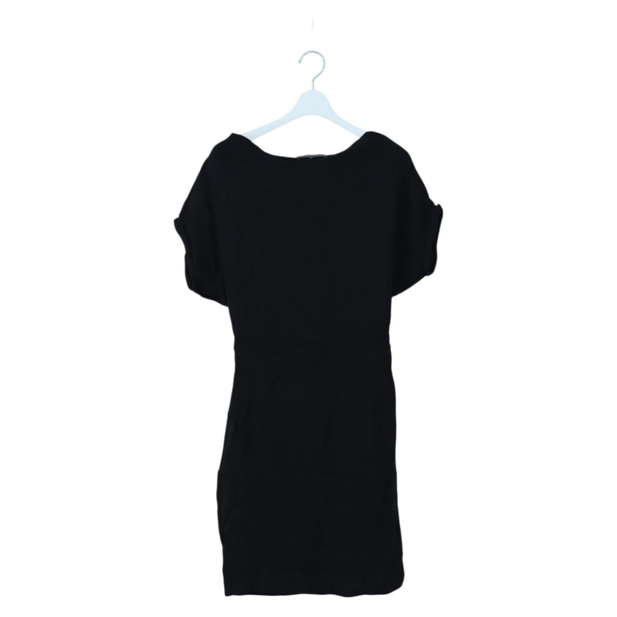 Salvatore Ferragamo One Piece Shirt Rayon 38 Black Auth 199904V