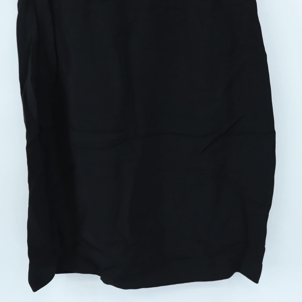 Salvatore Ferragamo One Piece Shirt Rayon 38 Black Auth 199904V