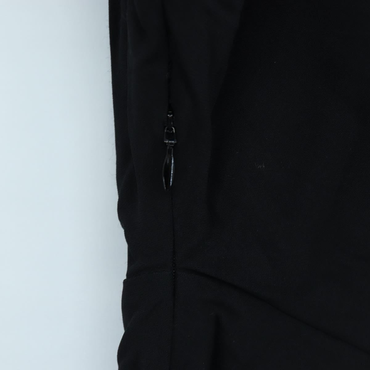 Salvatore Ferragamo One Piece Shirt Rayon 38 Black Auth 199904V