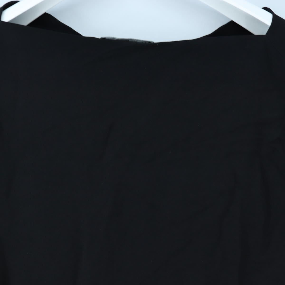 Salvatore Ferragamo One Piece Shirt Rayon 38 Black Auth 199904V