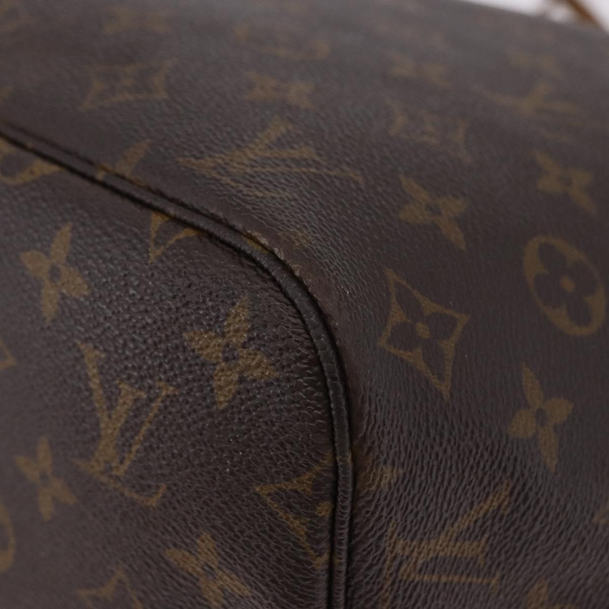 LOUIS VUITTON Monogram Neverfull MM Tote Bag M40156 LV Auth 199908