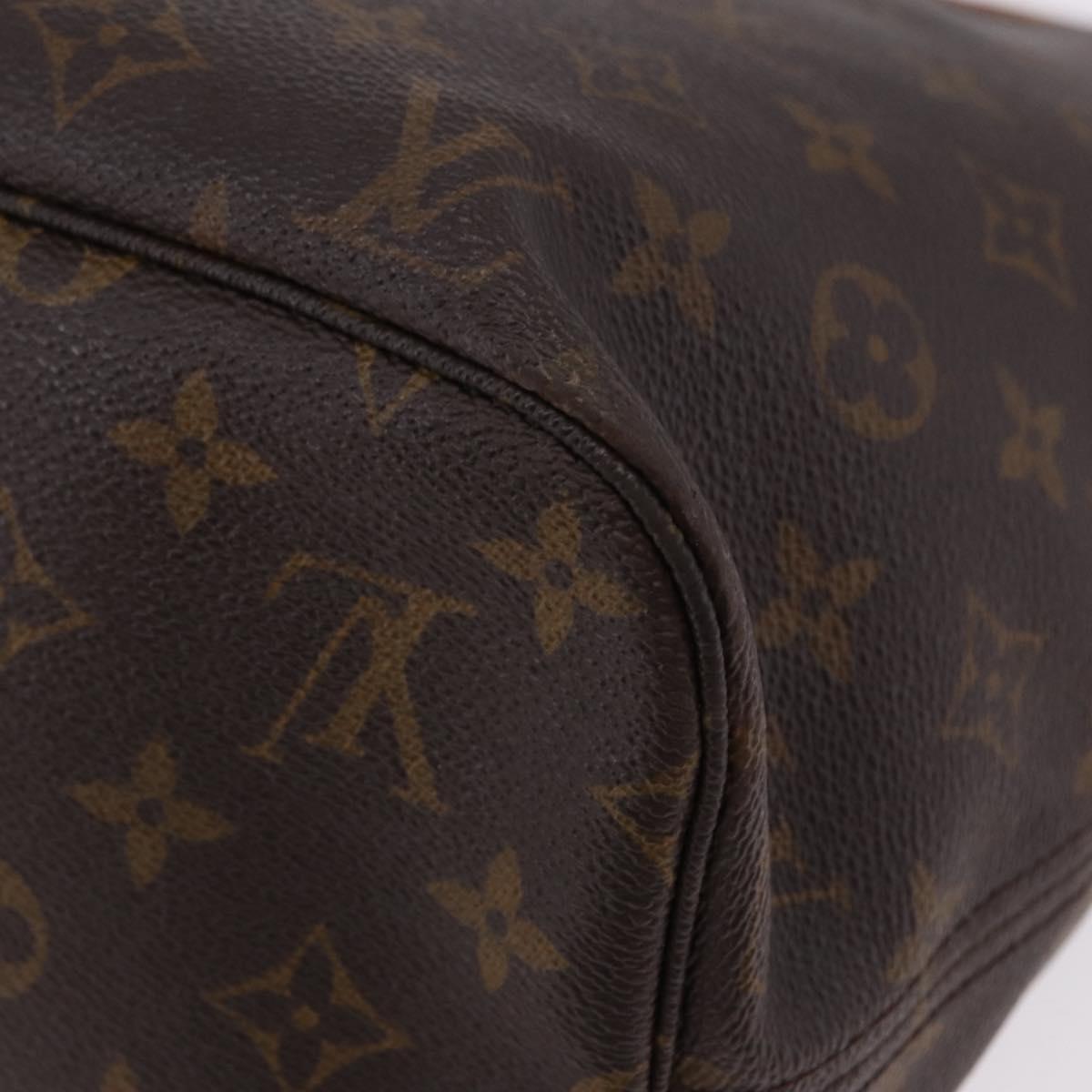 LOUIS VUITTON Monogram Neverfull MM Tote Bag M40156 LV Auth 199908