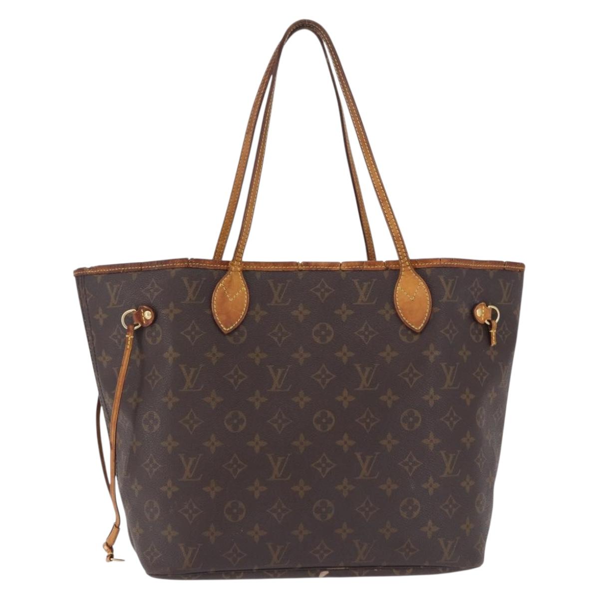 LOUIS VUITTON Monogram Neverfull MM Tote Bag M40156 LV Auth 199908