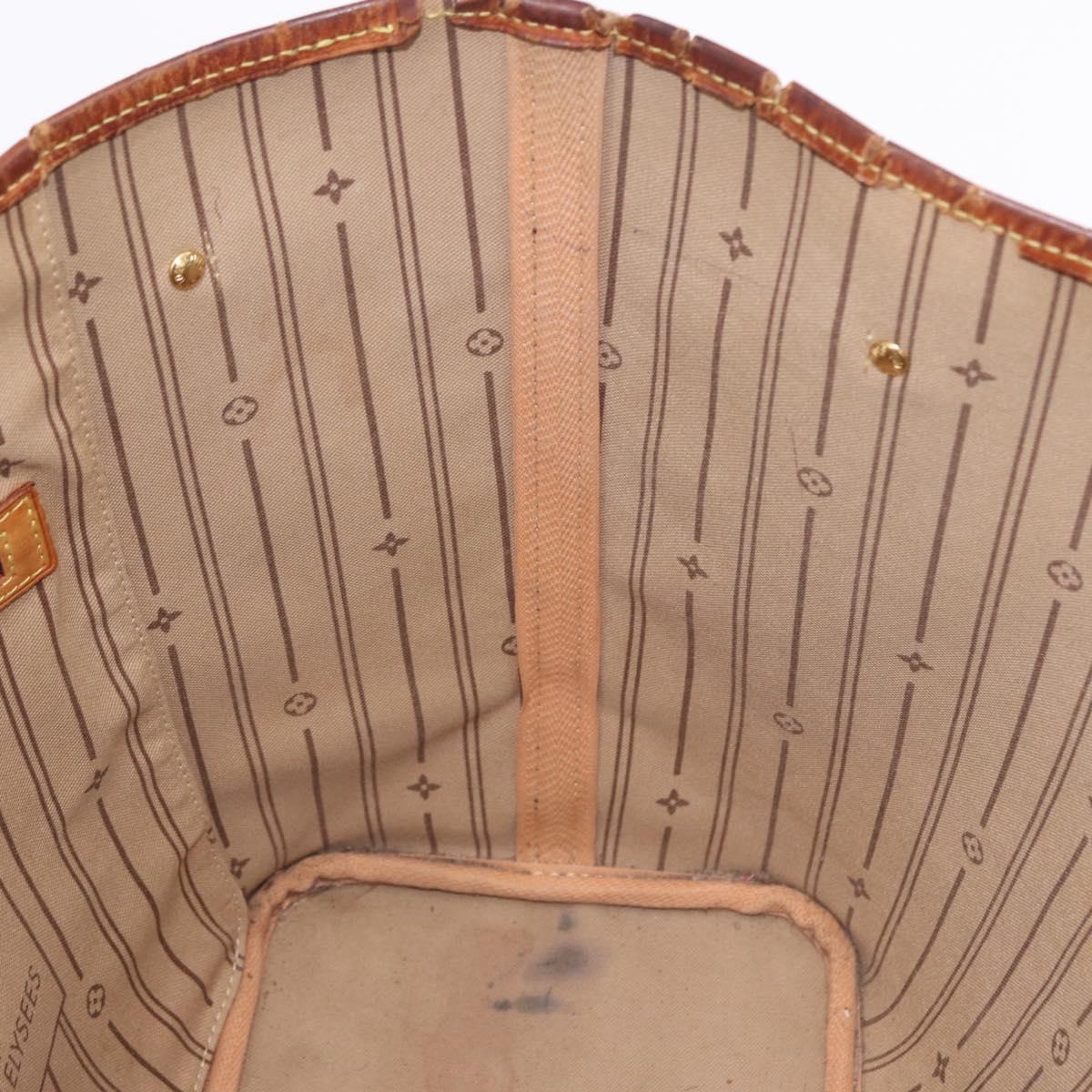 LOUIS VUITTON Monogram Neverfull MM Tote Bag M40156 LV Auth 199908