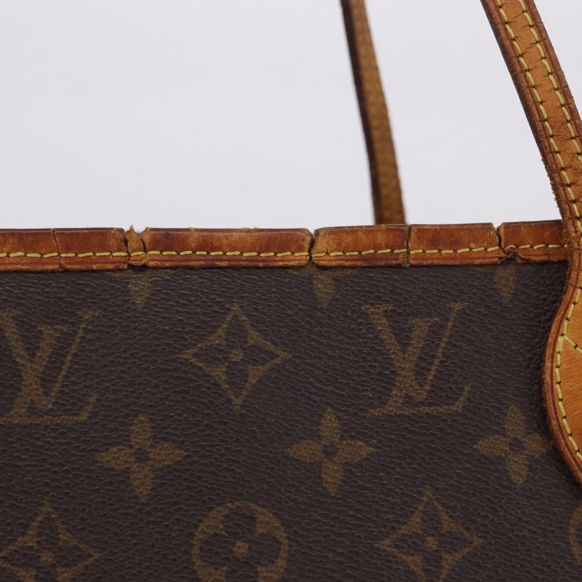 LOUIS VUITTON Monogram Neverfull MM Tote Bag M40156 LV Auth 199908