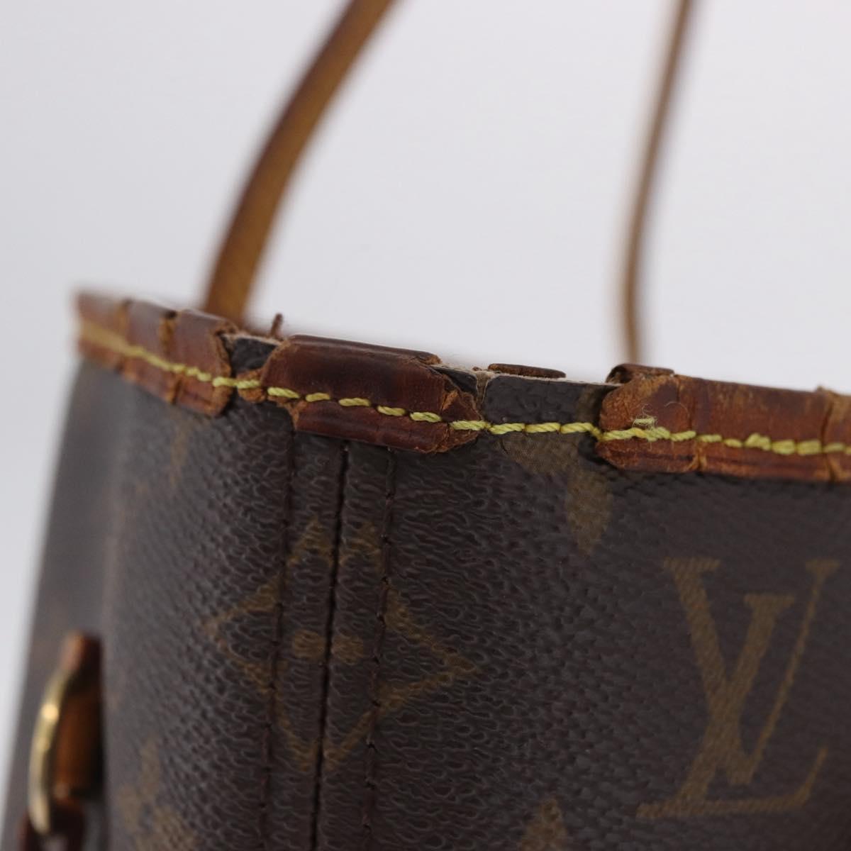 LOUIS VUITTON Monogram Neverfull MM Tote Bag M40156 LV Auth 199908