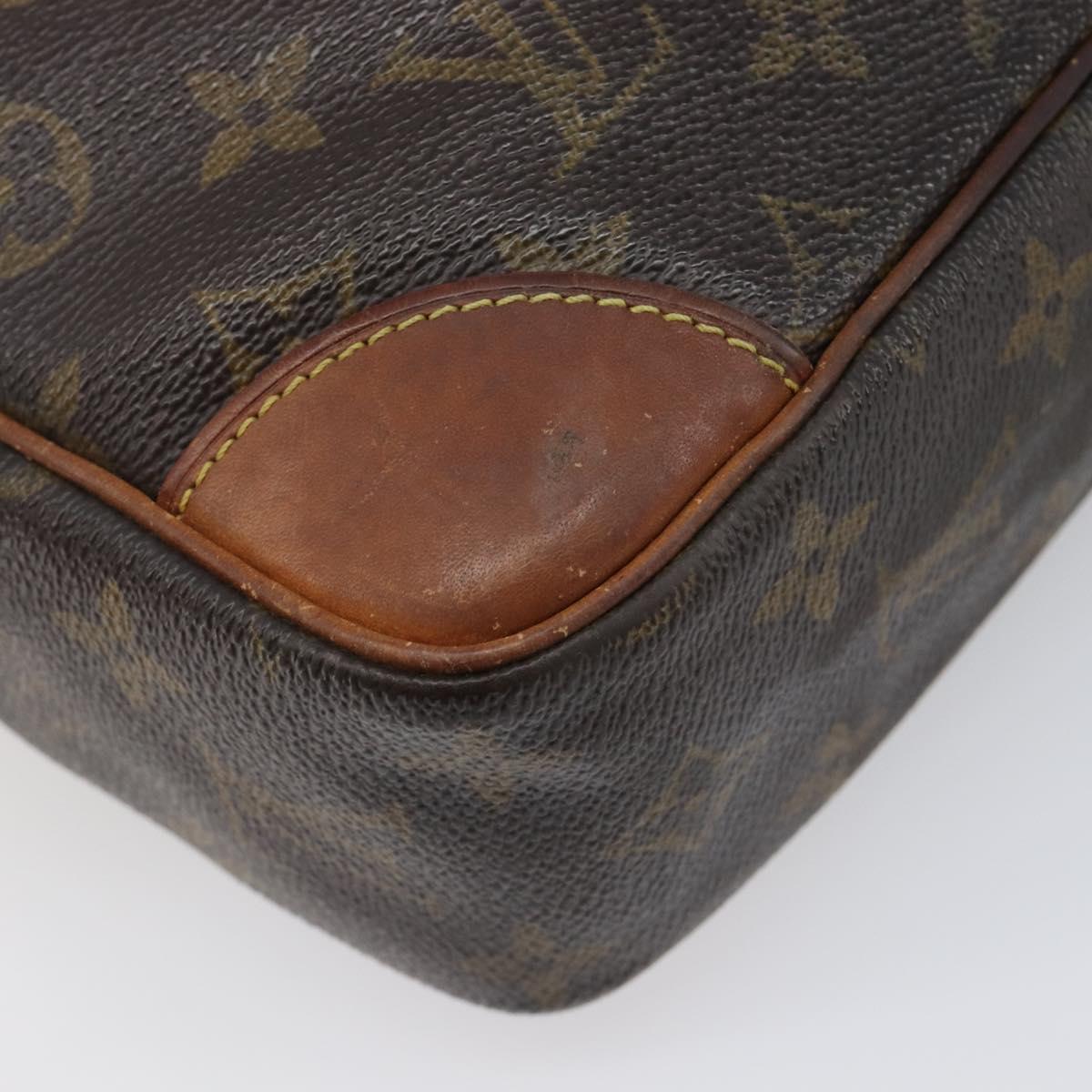 LOUIS VUITTON Monogram Compiegne 28 Clutch Bag M51845 LV Auth 199913