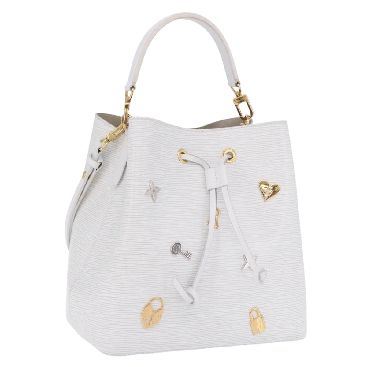 LOUIS VUITTON Epi Love Rock Neo Noe MM Shoulder Bag Bron M53238 LV Auth 199919V