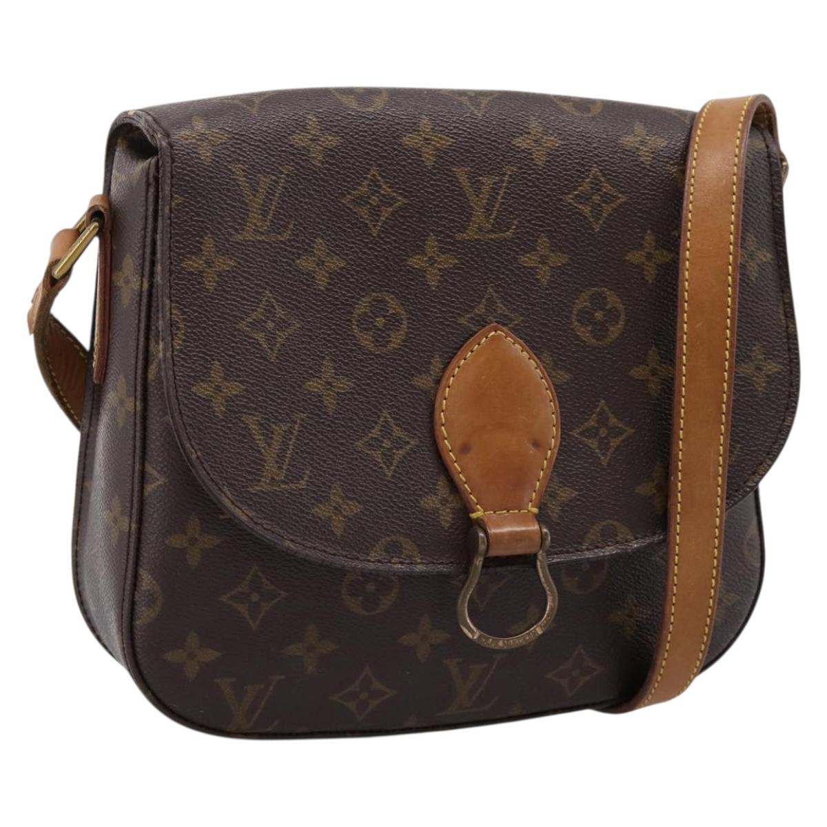 LOUIS VUITTON Monogram Saint Cloud GM Shoulder Bag M51242 LV Auth 199927