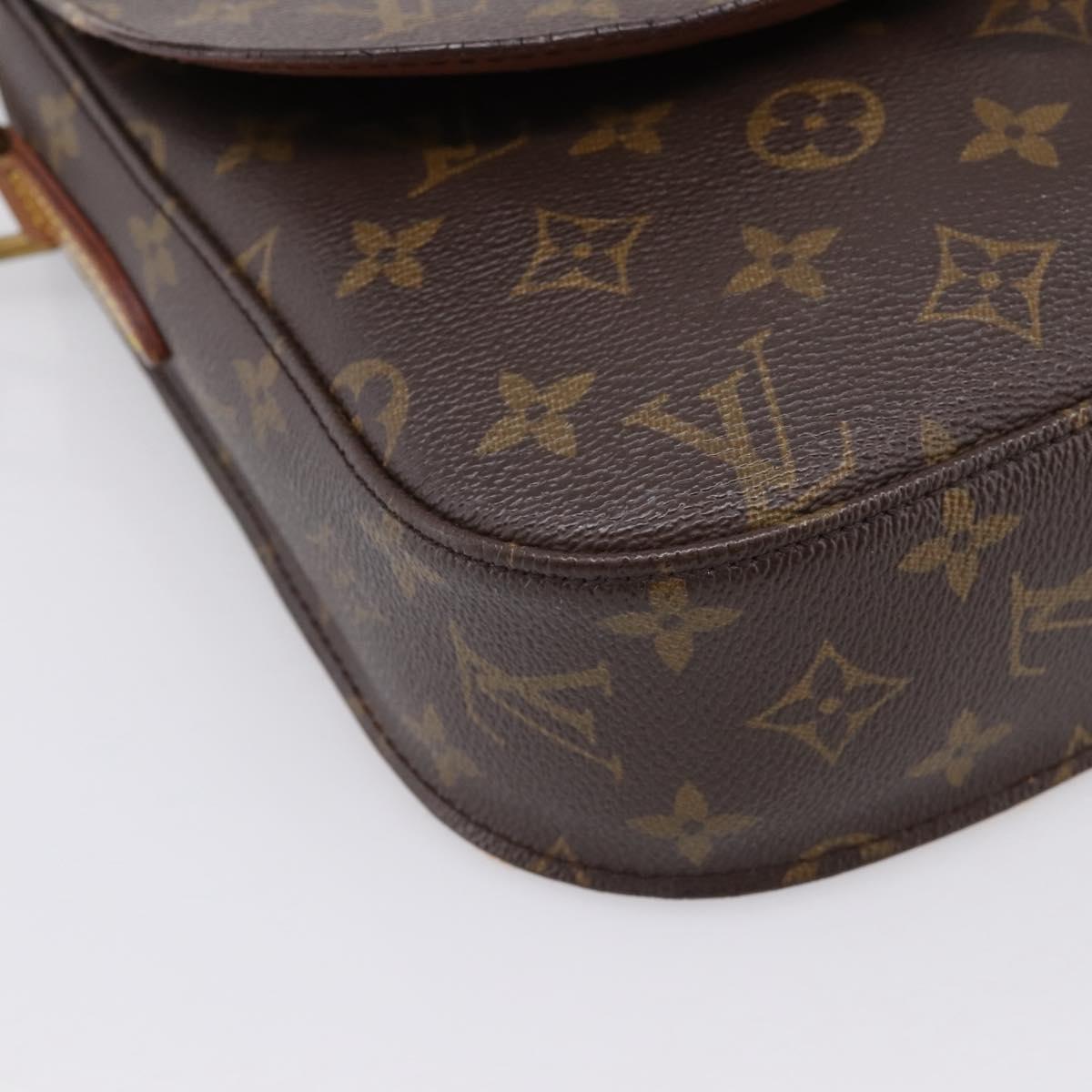 LOUIS VUITTON Monogram Saint Cloud GM Shoulder Bag M51242 LV Auth 199927