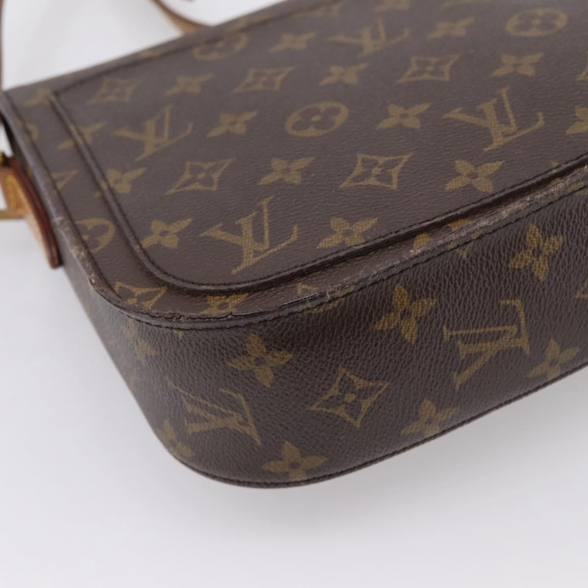 LOUIS VUITTON Monogram Saint Cloud GM Shoulder Bag M51242 LV Auth 199927
