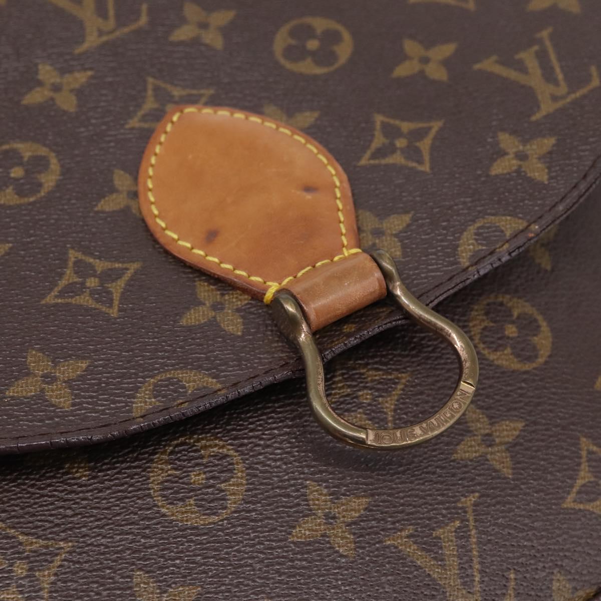 LOUIS VUITTON Monogram Saint Cloud GM Shoulder Bag M51242 LV Auth 199927