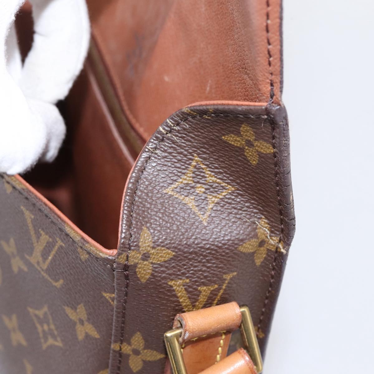 LOUIS VUITTON Monogram Saint Cloud GM Shoulder Bag M51242 LV Auth 199927