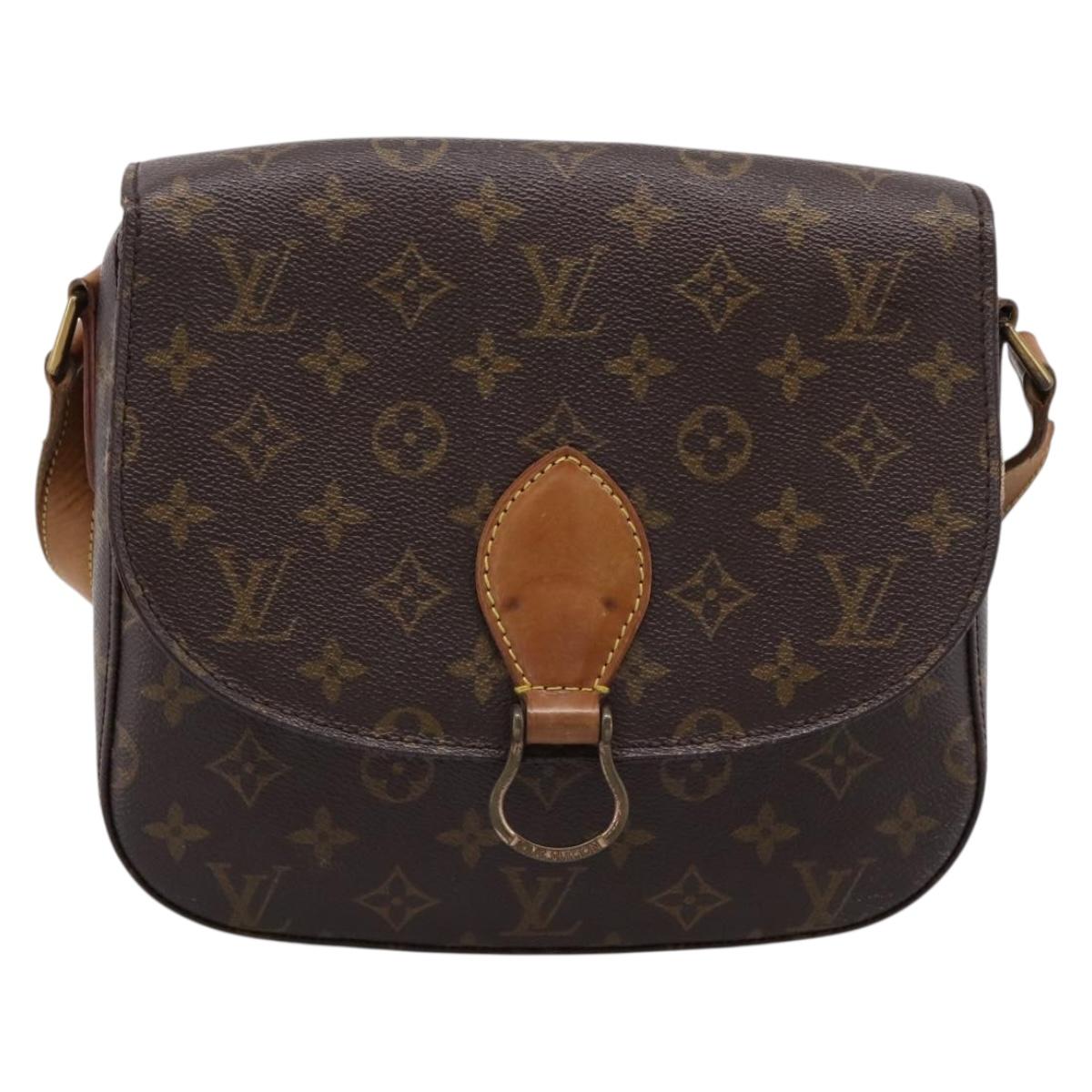 LOUIS VUITTON Monogram Saint Cloud GM Shoulder Bag M51242 LV Auth 199927