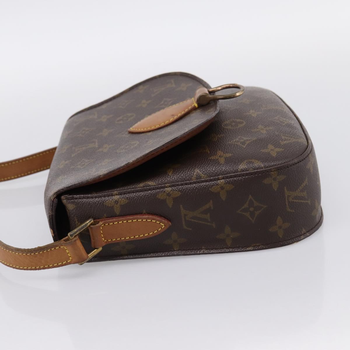 LOUIS VUITTON Monogram Saint Cloud GM Shoulder Bag M51242 LV Auth 199927