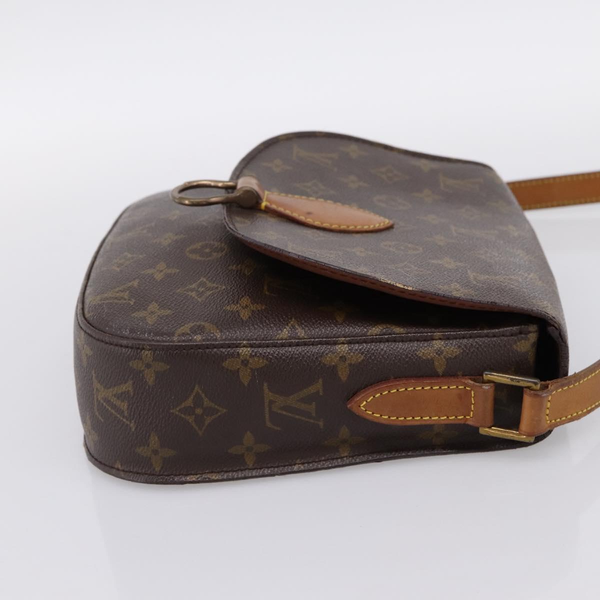 LOUIS VUITTON Monogram Saint Cloud GM Shoulder Bag M51242 LV Auth 199927
