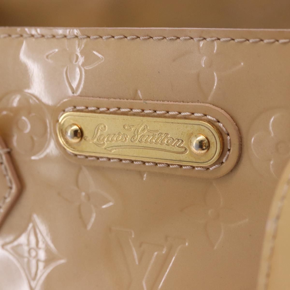 LOUIS VUITTON Monogram Vernis Wilshire PM Rose Florentin M91642 Auth 199928