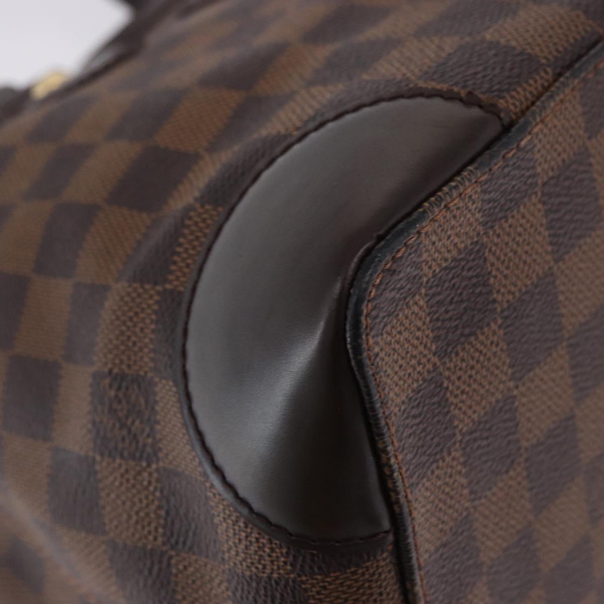 LOUIS VUITTON Damier Ebene Hampstead PM Tote Bag N51205 LV Auth 199931V