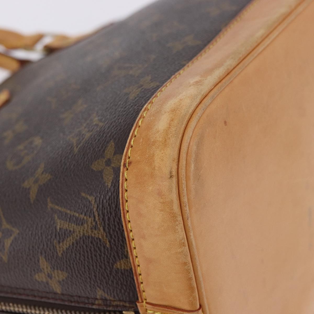 LOUIS VUITTON Monogram Alma PM Hand Bag M53151 LV Auth 199937A