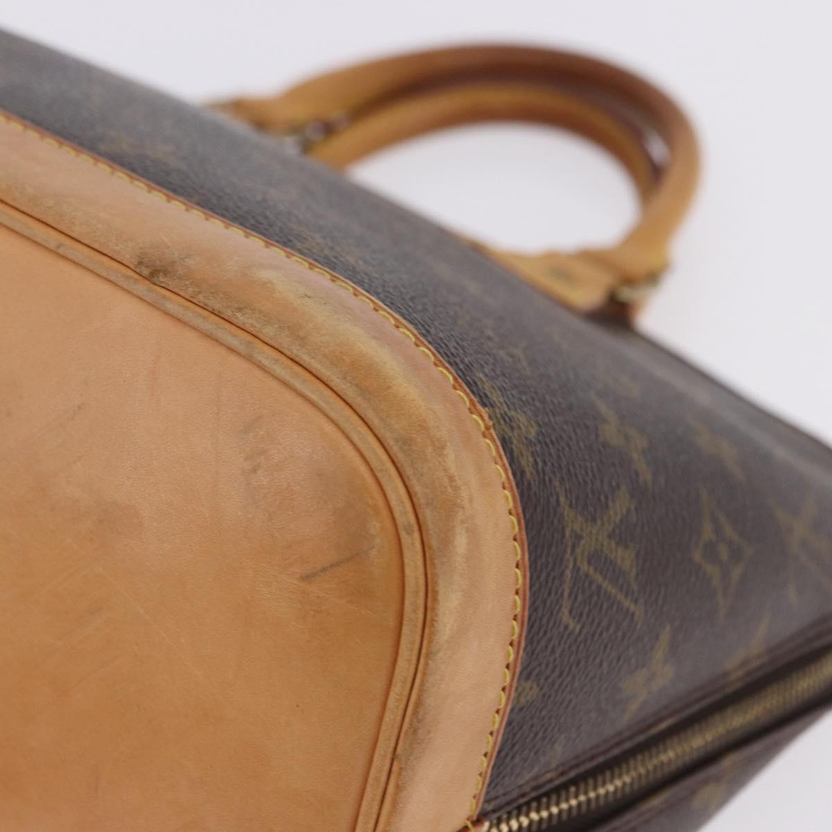 LOUIS VUITTON Monogram Alma PM Hand Bag M53151 LV Auth 199937A