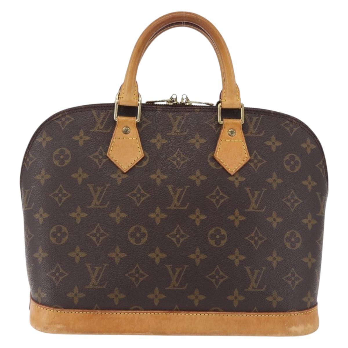 LOUIS VUITTON Monogram Alma PM Hand Bag M53151 LV Auth 199937A