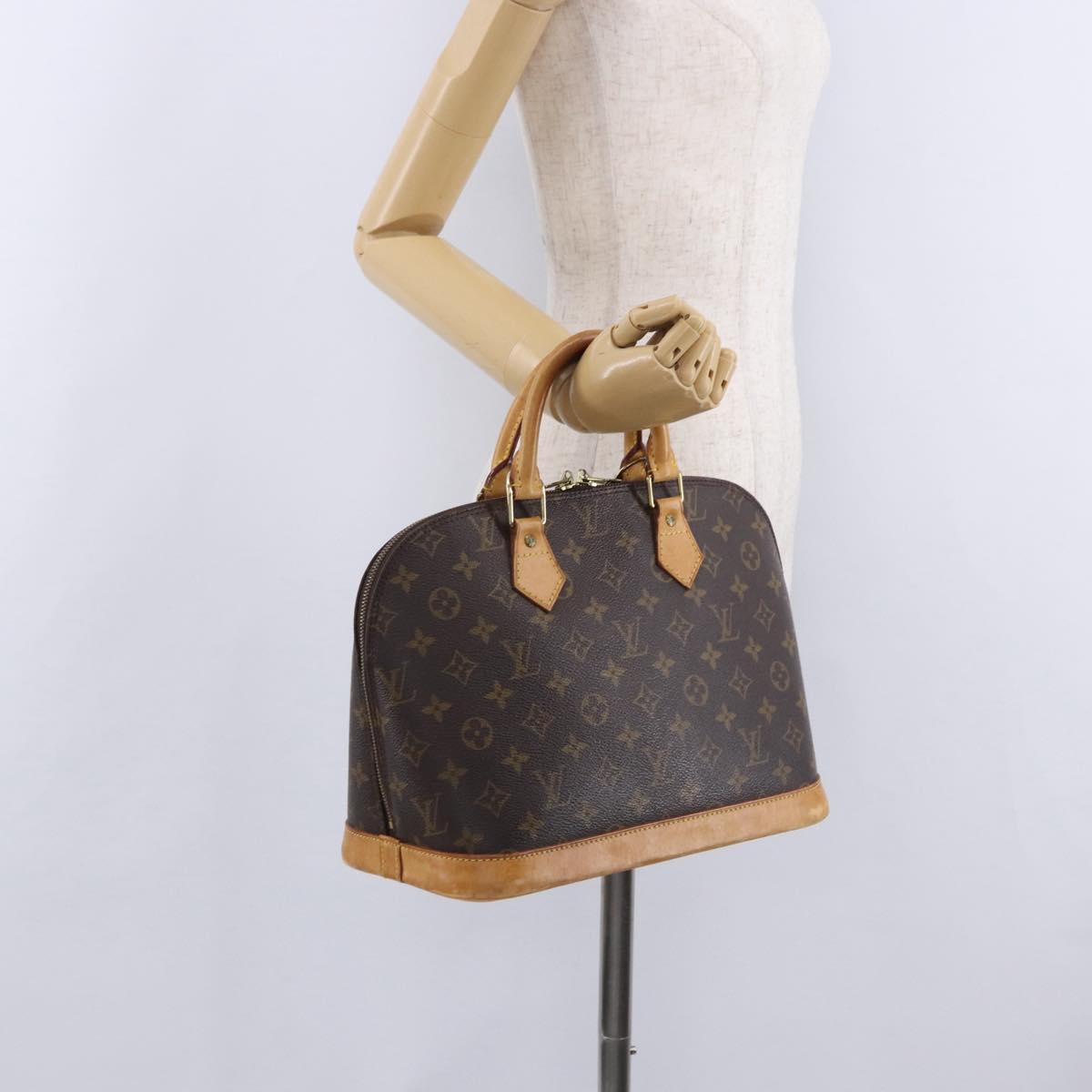 LOUIS VUITTON Monogram Alma PM Hand Bag M53151 LV Auth 199937A