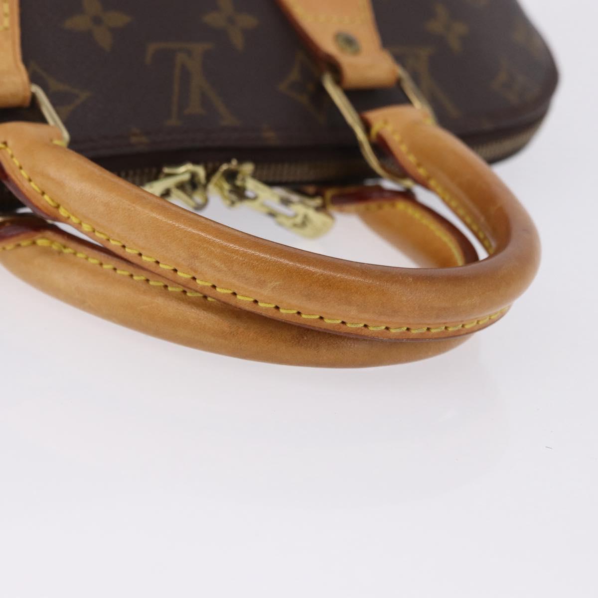 LOUIS VUITTON Monogram Alma PM Hand Bag M53151 LV Auth 199937A